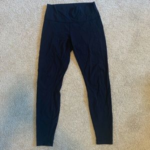 Lululemon Wunder Under 32” black leggings
